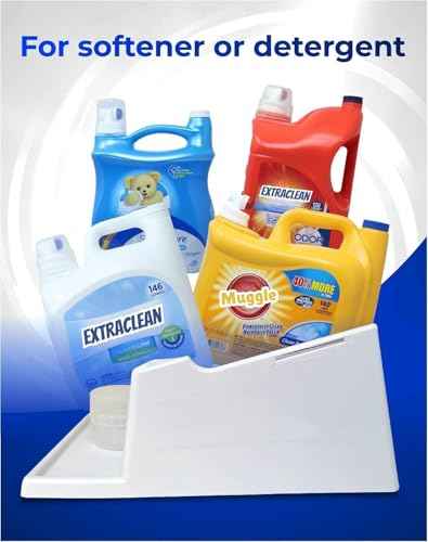 Liquid Laundry Detergent Holder Stand with Drip Tray (2 Count)