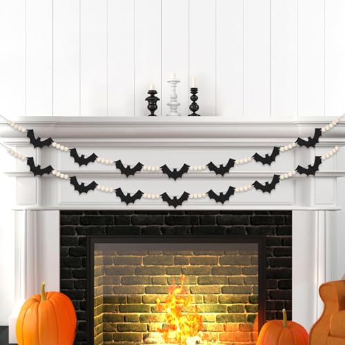 2 Packs Halloween Decorations Garland (51 Count)