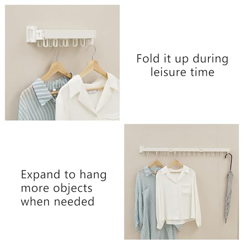 Wall Mounted Clothes Drying Rack