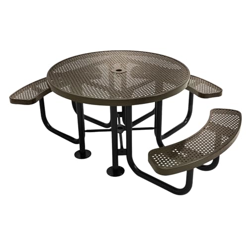 46In Round Picnic Table
