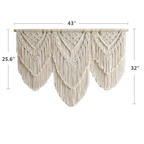 large macrame wall hanging