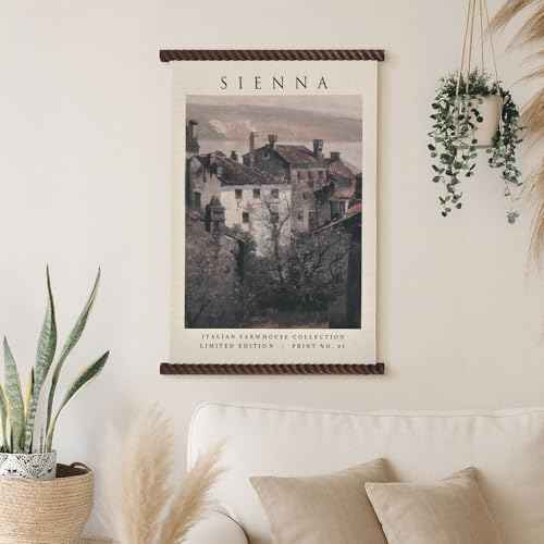 Spindle Tapestry Sienna Wall Hanging