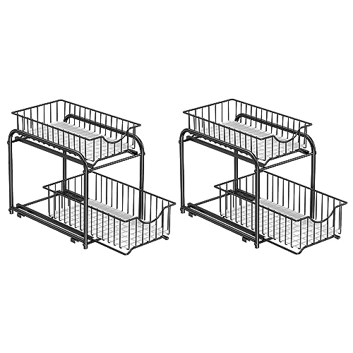 4 Tier Pull Out Cabinet Organizers (2 Count)