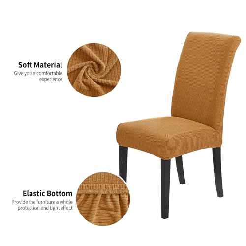 Chair Covers for Dining Room Set of 8 (8 Count)