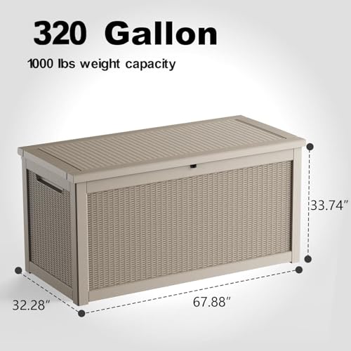 320 Gallon Deck Box