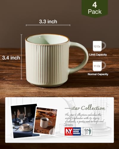 Coffee Mug Set of 4 (48 Count)