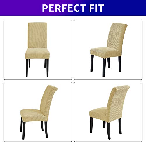 Stretch Chair Covers for Dining Room Set of 2