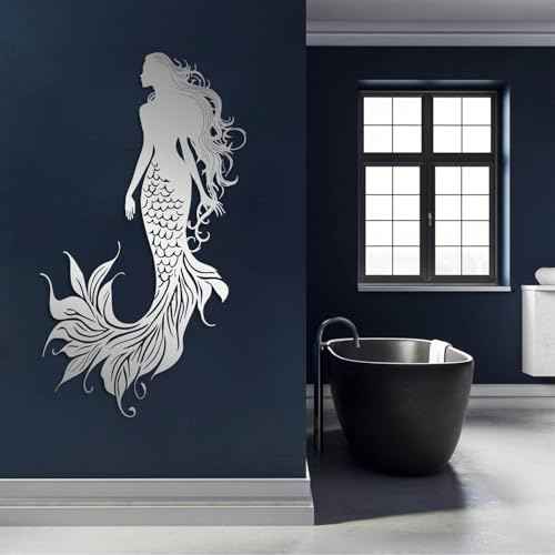 Metal Mermaid Wall Decor