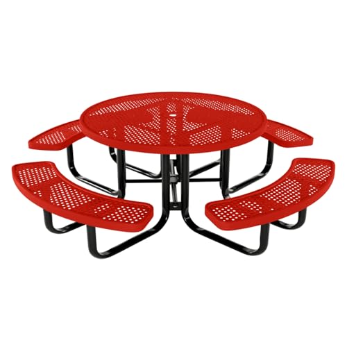 46In Round Picnic Table