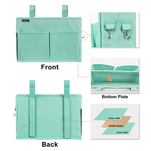 Caddy Hanging Organizer Bedside Storage Bag for Bunk and Hospital Beds