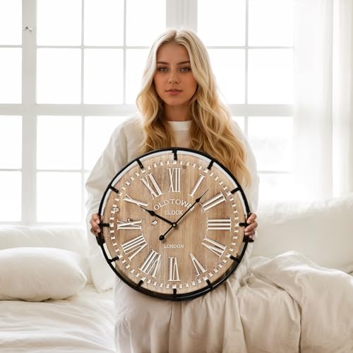 20 Inch Grand Farmhouse Wall Clock