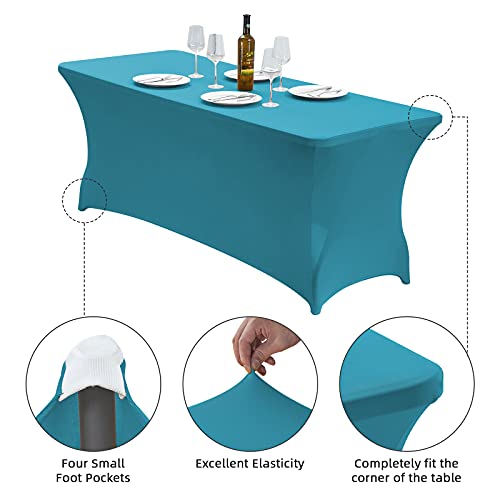 8FT Stretch Spandex Fitted Tablecloth