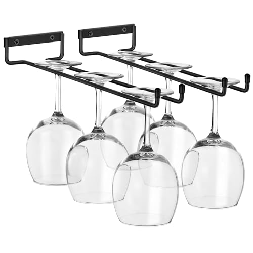 Wall Mounted Wine Glass Rack