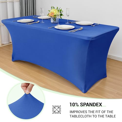 4ft Stretch Spandex Table Cover (2 Count)