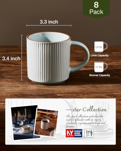 Coffee Mug Set of 8 (96 Count)