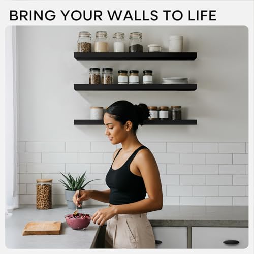48 Inch Floating Shelves (2 Count)
