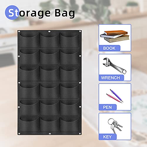 18 Pockets Hanging Planter Bags