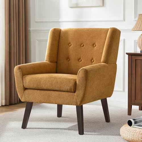 Accent Chair Button Tufted Upholstered Sofa Chairs