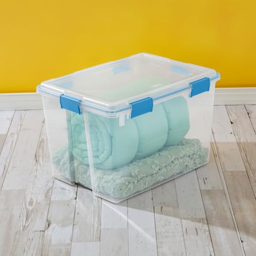 Gasket Storage Box with Lids for Home & Office (4 Count)