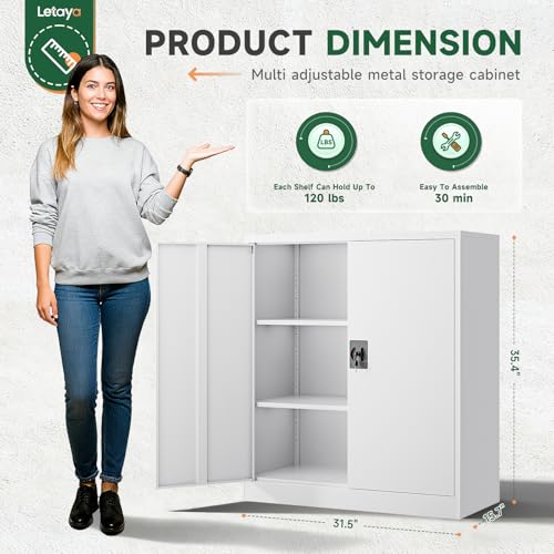 Metal Storage Cabinets with Lock Door