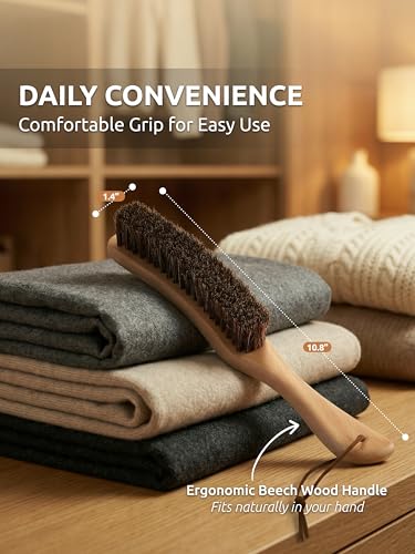 Horsehair Clothes Brush for Suits