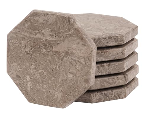 Marble Coasters Set of 6