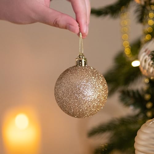 Christmas Ornaments Tree Decorations Set (24 Count)