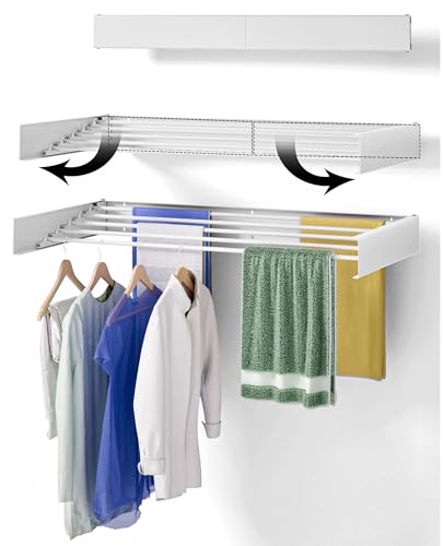 Wall Mounted Drying Rack 40"