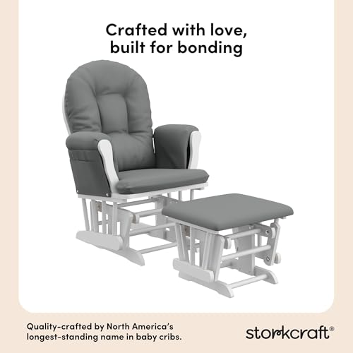Premium Hoop Glider & Ottoman