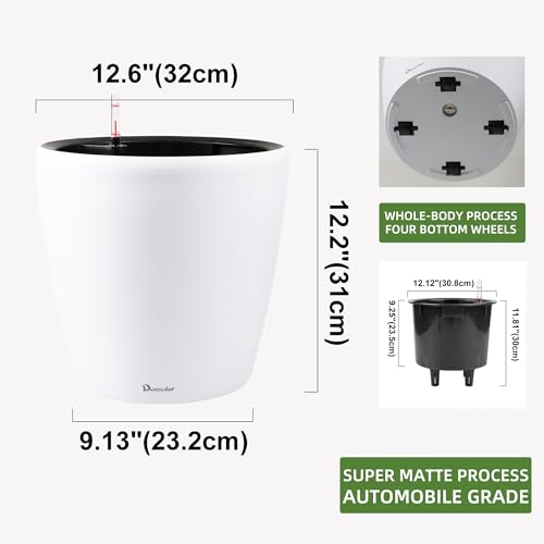 13x12 Self Watering Planter with Wheels
