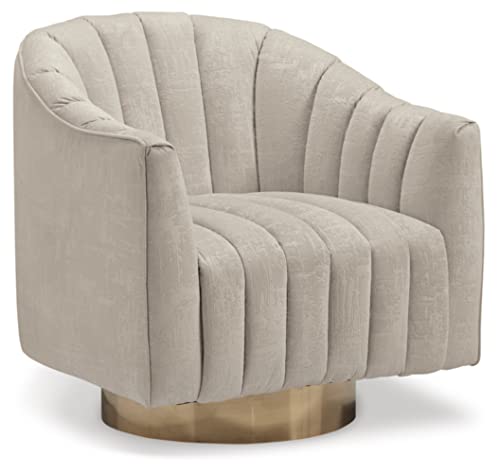 Swivel Barrel Accent Chair