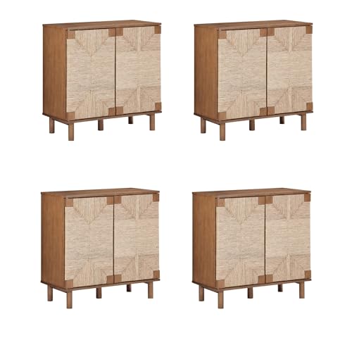 Beacon Boho Accent Cabinet with Doors