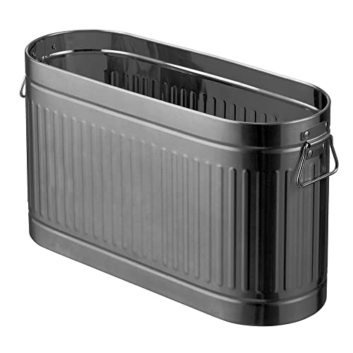 Large Steel Free Standing Toilet Paper Organizer