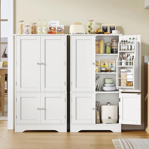 43'H Pantry Cabinet with 4 Doors
