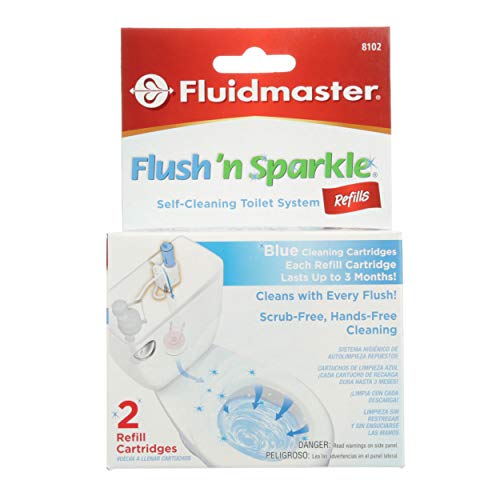 Flush 'n Sparkle Blue Toilet Cleaner Refills (2 Count)
