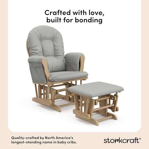Premium Hoop Glider & Ottoman