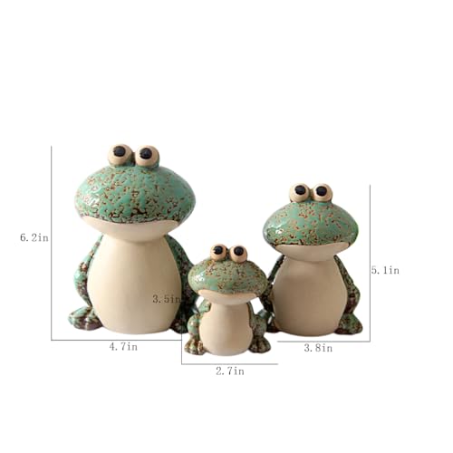 Frog Garden Decor Set of 3 (3 Count)