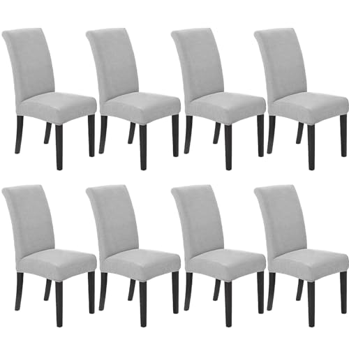 Stretch Chair Covers for Dining Room Set of 8
