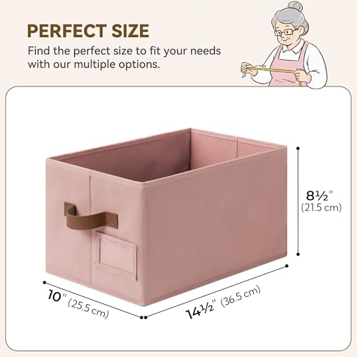 Closet Shelf Baskets with Label (3 Count)