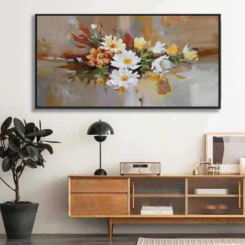 Yellow Floral Wall Art