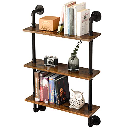 3 Tiers Industrial Pipe Shelves