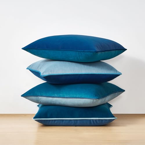 Decorative Throw Pillow Covers Cushion Cases (4 Count)