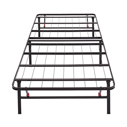Foldable Metal Platform Bed Frame with Storage