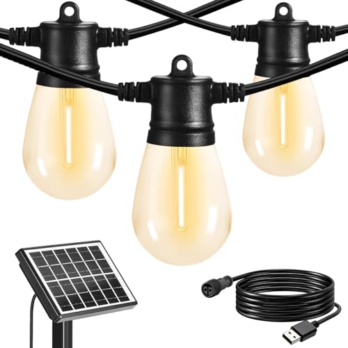 100ft Solar String Light Outdoor (100 Foot)