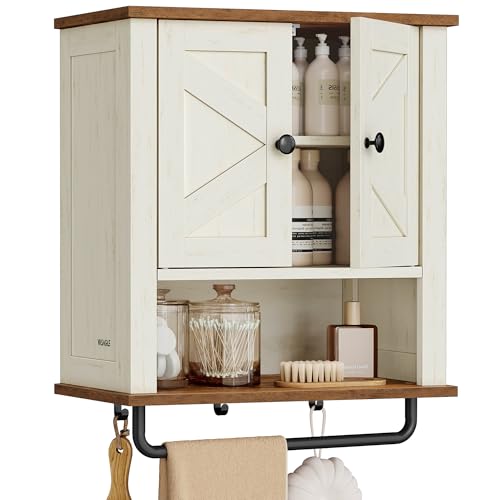 Bathroom Cabinet with Towel Bar
