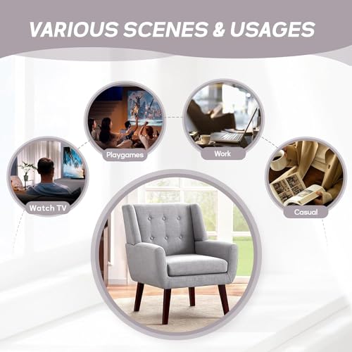 Living Room Chairs Set of 2
