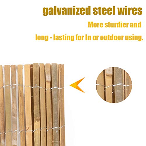 Natural Bamboo Slat Screening (84.5 Sq Ft)