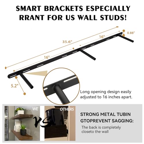 Floating Shelves 54 inch Long