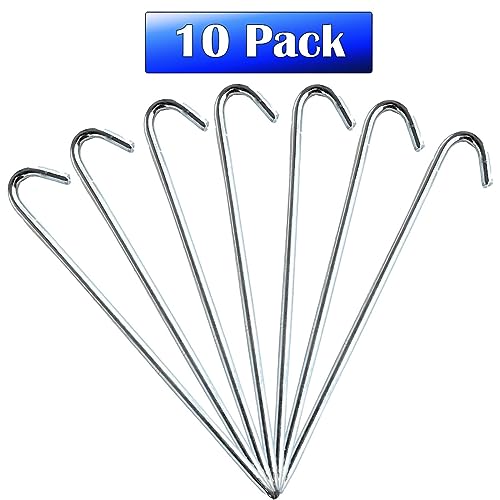 Steel Tent Hook Stakes (10 Count)