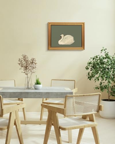 Vintage Gold Framed Wall Art for Living Room